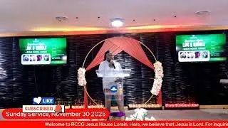 SUNDAY SERVICE | NOVEMBER 30,2025 