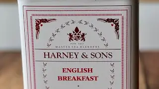 Harney and Sons English Breakfast Tea Tin Black Tea Caffeine #englishbreakfast #teatime #teacanister