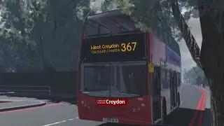 Part Journey Route Visual 367 To Croydon Bus Station