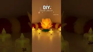 DIY diwali decor at home 🌸✨🪷 #diwalidiy #diwalidecorideas #diwali #diwalispecial #diwalidecor