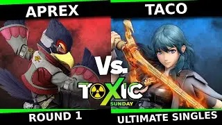 Toxic Sunday 16 Top 8 - Aprex (Falco, Captain Falcon) vs. Taco (Byleth, Captain Falcon) Smash Ultima
