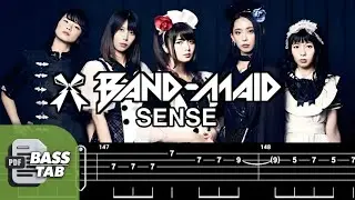 【BASS TAB】BAND-MAID - SENSE