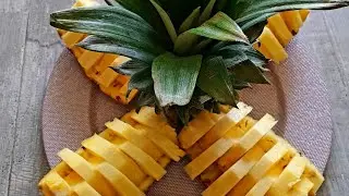 Ananas dekorieren