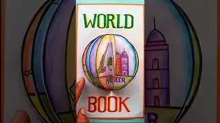 world book day drawing | book day project #shorts #short #youtubeshorts #viral #book
