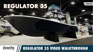 Regulator 35 - Built to Fish, Designed to Impress