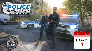 Police Simulator Tag 1 Streifendienst - #policesimulator #simulationgames #simulationgaming