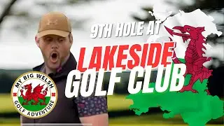 Dramatic ending on the 9th at Lakeside 😱⛳️