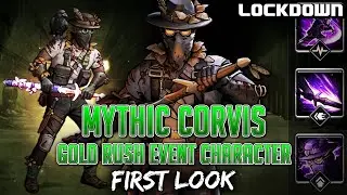 TWD RTS: Mythic Corvis, Gold Rush Event Character! The Walking Dead: Road to Survival Leaks