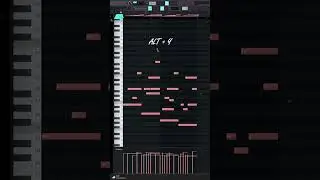 how to flip patterns in fl studio 21 #producer #flstudio #shorts