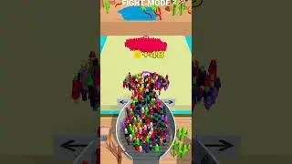 Escalators Game Fight Mode HILARIOUS Crowd War! 🤯 445 vs 319 &ndash; CRAZY VICTORY! 🏆 #shorts #funny