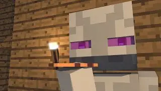 White Enderman (Minecraft animation)