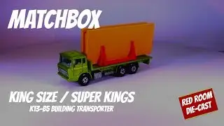 Building Transporter - By MATCHBOX (King Size / Super Kings) - [Showcase 1/43]