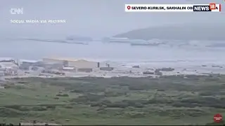 LIVE: Russia Earthquake Triggers Tsunami Alerts in Japan, Hawaii, And US Coast | ON CAM | N18G