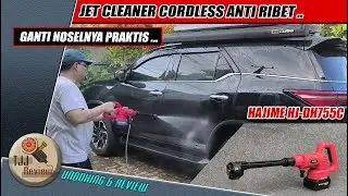 Review Jet Cleaner Cordless baterai LXT / Hajime HJ-DH755C