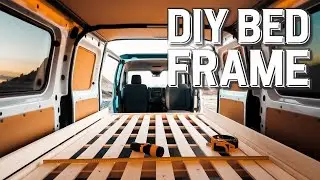DIY Ford Transit Connect Bed Frame - Build Your Own Van Life!