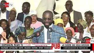 Thiès cérémonie d'inauguration du marché au poisson, les différents allocution