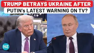 Hours After Putin's TV Warning, Trump Betrays Ukraine, Tries To Woo Russia's Close Ally?| Belarus