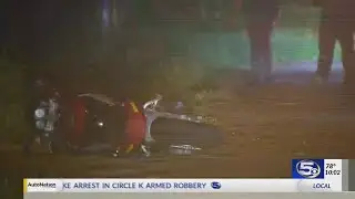 High speed motorcycle chase ends in arrest
