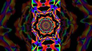 Psychedelic Visual Rave | Goa Trance & Psytrance Music Mix #animation