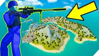 300% Это САМАЯ КРУТАЯ КАРТА! - Игра Ravenfield, Битва солдатиков в Ревенфилд
