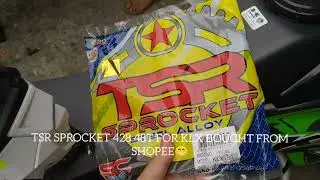 KAWASAKI KLX 150BF | Replacing stock sprocket 52T to TSR 48T 428
