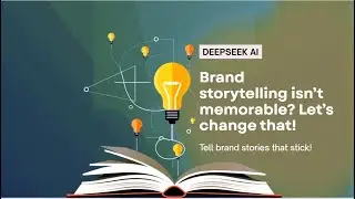 DeepSeek AI Solves 'Brand storytelling isn&rsquo;t memorable.'