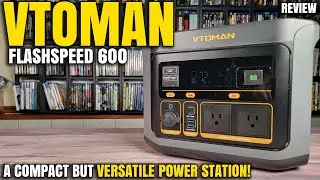 A Tiny Powerhouse! | VTOMAN FlashSpeed 600 Portable Power Station Review
