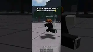 The spider regresses Bacon moved twice afterwards.🤣#roblox #regressie #bacon #family #after #twice
