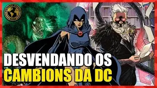 CONHE&Ccedil;A OS INCR&Iacute;VEIS CAMBIONS (MESTI&Ccedil;OS ) DA DC.  MERLIN,, MAGIA, RAVENA ETC