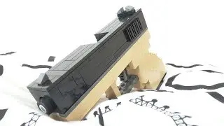 LEGO - GLOCK 18 WITH WORKING SLIDE!!! Tutorial