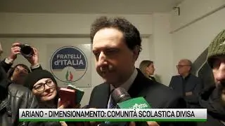 Ariano. Il dimensionamento spacca la comunit&agrave; scolastica