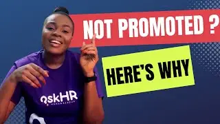 Why You Are NOT Getting Promoted