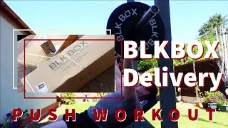 BlkBox Delivery | Push workout & Physique update! @blk box