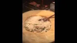 Un Rissoto buen&iacute;simo en Cecconis!