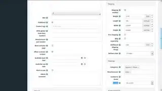 nopCommerce- How to Add or Manage Simple Products Advanced Settings Part 2
