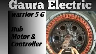 E- Vehicles Hub motor & controller Dismantle / working process
