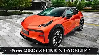 Совершенно новый Zeekr X Facelift 2025 года — лучший компактный кроссовер-внедорожник ВОЛЬВО ЕХ30