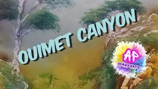 Ouimet Canyon - SPRAY PAINT ART by APsprayarts