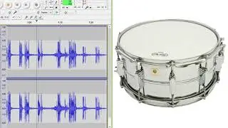 John Bonham tunes snare drum - audio track.
