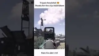 Tripple Headshot - Rust  #rust #gaming #rustpvp #rustclips #rustconsole