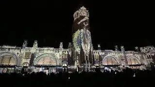 Mapping vidéo pour le centenaire de la gare de La Rochelle
