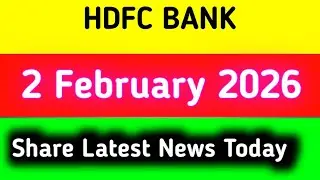 hdfc bank share news || hdfc bank share news today