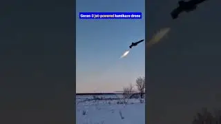 Geran-3 Jet Drone on the Move