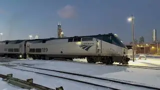 Chasing an Amtrak California Zephyr at Canal Street Wye, 2026