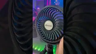 Amacool Tripod Stroller Fan Settings and Sound
