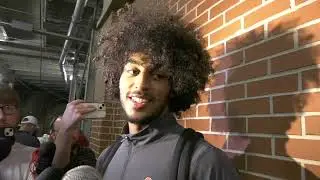 Oklahoma QB Michael Hawkins postgame (OU 27 Auburn 21) - 9/28/2024