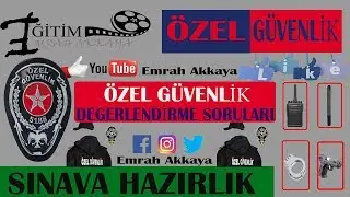94.ÖZEL GÜVENLİK SINAVA HAZIRLIK 1.DENEME SINAVI