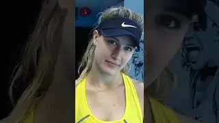 Beautiful Eugenie Bouchard (Canadian Tennis Player) #shorts