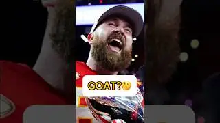Kelce = GOAT! #TravisKelce #chiefskingdom #patrickmahomes #taylorswift #nfl #chiefs #Super Bowl