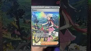 DAWN SIR RARE 🤩Sleeved pack of Phantasmal Flames #pokemon #pokemoncards #tradingcards #pokmontcg
